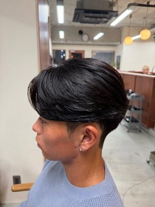 メンズ 縮毛矯正モデル募集中 SORAのヘアスタイル
