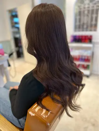 カラー ♻️ブリーチなし カラー♻️のヘアスタイル