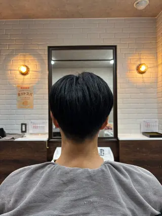 ショート メンズ 上田 美羽のヘアスタイル