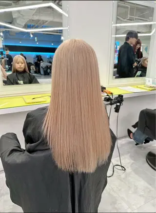 ロング カラー ヘアアレンジ 🧸ミルクティー特化 🧸MASAKIのヘアスタイル