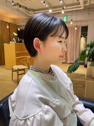 ショート ボブ/ショート 吉田竣のヘアスタイル
