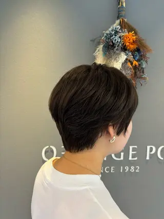 ショート 大人かわいいショート ボブ🧡Mai🧡のヘアスタイル