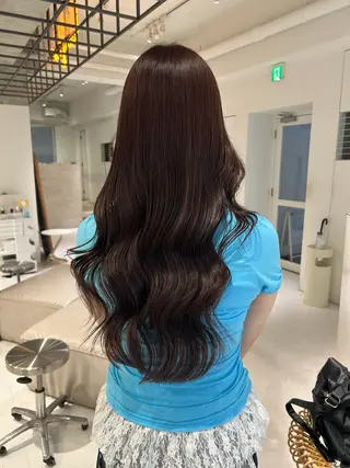 ロング 透明感カラー✮*｡ﾟ ayunaのヘアスタイル