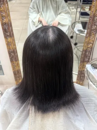 ミディアム 佐藤 凜のヘアスタイル