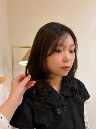 カラー 🌿大人可愛い🌿 |艶髪|たまちゃんのヘアスタイル