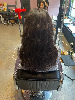 ロング パーマ 藤野 海翔のヘアスタイル
