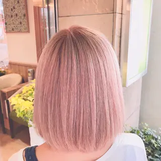 ショート カラー ❄ブリーチカラー❄ 佐原昌樹のヘアスタイル