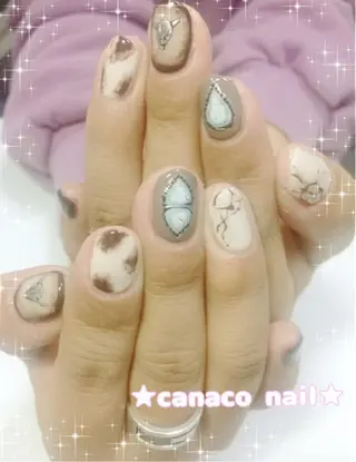 ネイル ベテランネイル cnc  nailのネイルデザイン