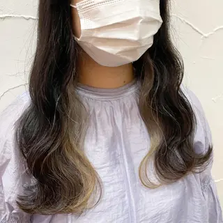 カラー 【店長】インナー指名 No.1戸塚優思のヘアスタイル