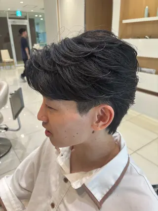 ショート メンズ 💠メンズ縮毛矯正 /パーマ💠林慶太のヘアスタイル