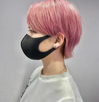 ショート カラー 遠藤沙也加 /レイヤーカットのヘアスタイル