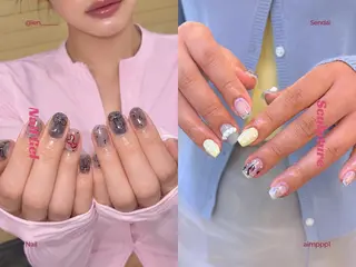 ネイル IEN 🎀𓈒𓏸 Soura(ソウラ)のネイルデザイン