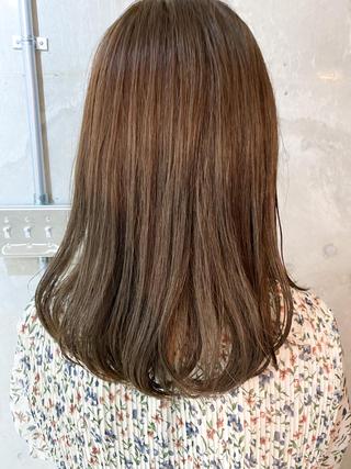 セミロング カラー 【代表】笹沼 涼平のヘアスタイル