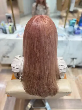 ロング カラー 新庄 雪乃のヘアスタイル