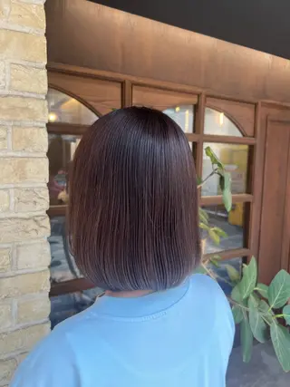 ショート 美髪矯正/艶髪 CLUTCH田中海琴のヘアスタイル
