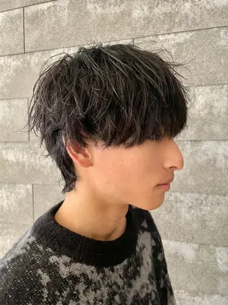 メンズ 三田 真穂のヘアスタイル