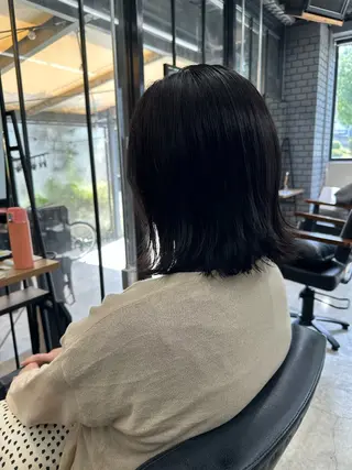ミディアム カラー 巽 滉太のヘアスタイル