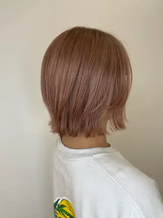 ショート カラー ヘアアレンジ 具志堅 良のヘアスタイル