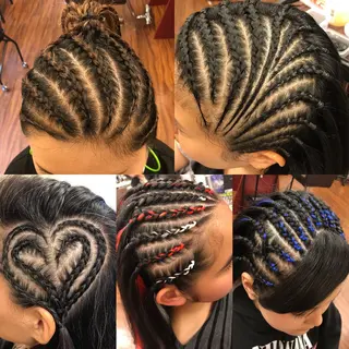 ✨コーンロウ✨ 本田さゃかのヘアスタイル