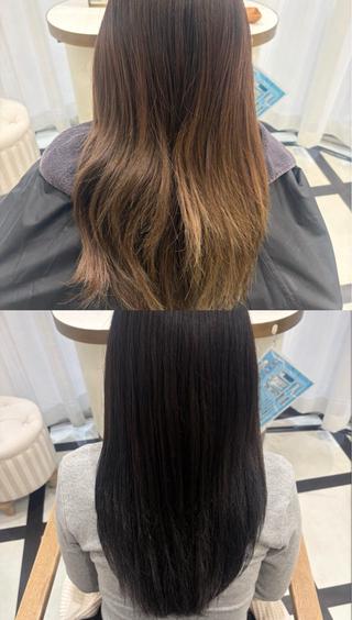 カラー ⭐︎AVEDA Rui⭐︎のヘアスタイル