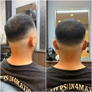 ショート 💈理容室KEEN メンズカットアオキのヘアスタイル
