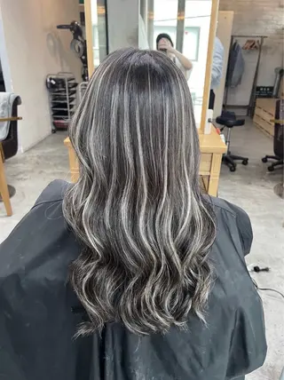 セミロング カラー 指名数No.1 /NAOYAのヘアスタイル