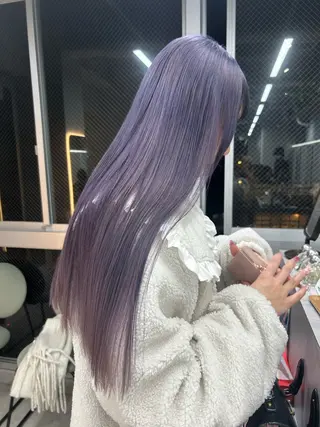 カラー ハイトーン ayane💖のヘアスタイル