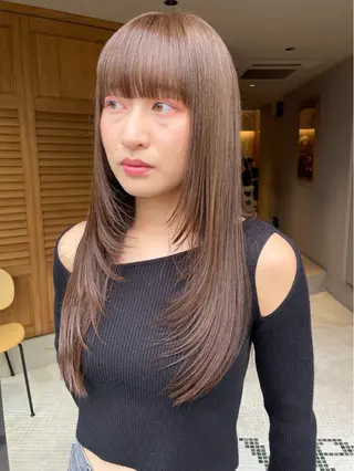 セミロング HIBIKI/原宿 ハッシュカット🪄のヘアスタイル