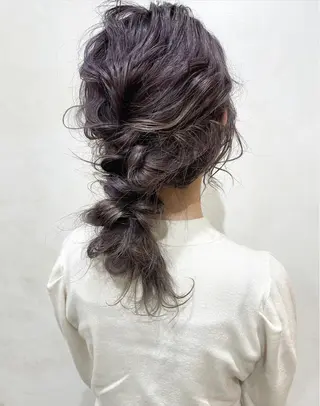 ロング ヘアアレンジ 空きあり💛 miho 大国町のヘアスタイル