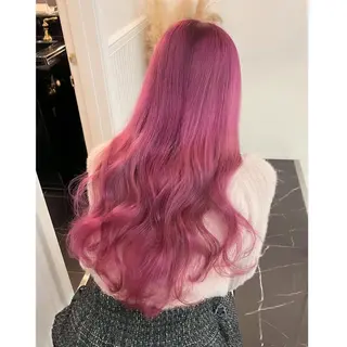 ロング カラー miyu /トレンド カラー×艶髪のヘアスタイル