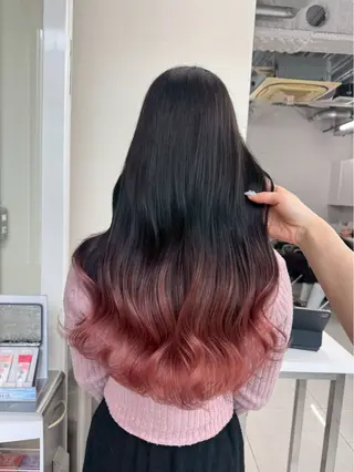 カラー ALIVE 河合優吾のヘアスタイル