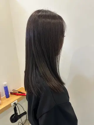セミロング カラー レイヤー/ヘアセット 💐nao.のヘアスタイル