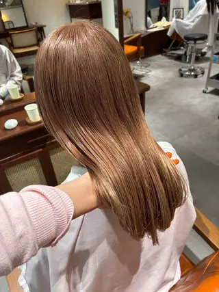 セミロング カラー ヘアアレンジ 💟Opus // Mizuki🐕のヘアスタイル