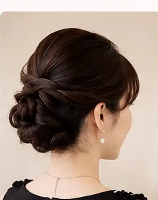 ヘアアレンジ ヘアセット専門 松永香代子のヘアスタイル