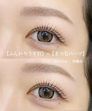 マツエク・マツパ Ortensia 沖縄市の眉毛・アイブロウイメージ