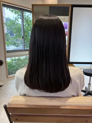 ロング 奥村 奈々加のヘアスタイル