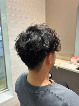 パーマ メンズ 🎀髪質改善艶カラー 🎀　AYAKAのヘアスタイル