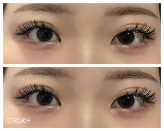 マツエク・マツパ EYE405 SAKURAのマツエク・マツパデザイン
