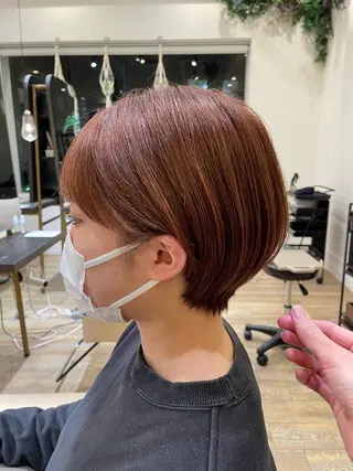 ショート カラー 松村 駿平のヘアスタイル