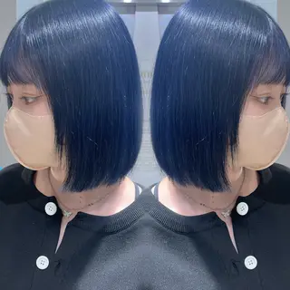 ミディアム カラー もえな /カラー/ハイトーンのヘアスタイル