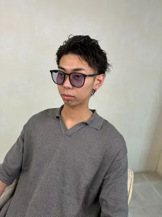 ショート パーマ メンズ メンズ特化✨パーマス タイル大得意安田海斗のヘアスタイル