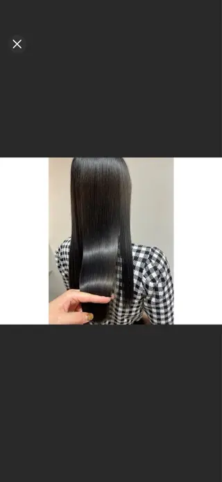 セミロング 森 桃菜のヘアスタイル