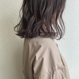 ミディアム kiyono ⭐︎ダブルカラーのヘアスタイル
