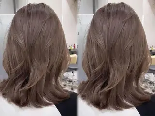 ミディアム カラー ヘアアレンジ 【博多髪質改善】 吉村 清志のヘアスタイル