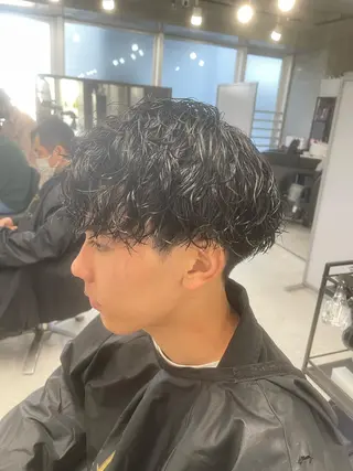 メンズ バレイヤージュ特化/ アキラのヘアスタイル