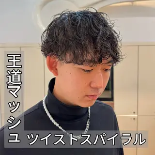 パーマ メンズ メンズ特化/ 安藤太一のヘアスタイル