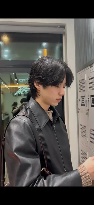パーマ メンズ fifth 山崎 颯人のヘアスタイル