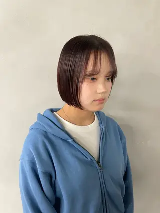 ショート さかい れおなのヘアスタイル