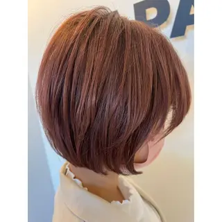 ショート カラー 岩崎 裕司のヘアスタイル
