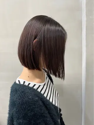 ミディアム 平山 海偉のヘアスタイル